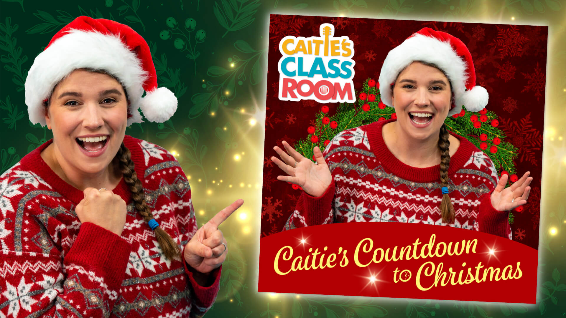 Caitie’s Classroom and Warner Music Group’s Arts Music Release Fresh New Christmas Music! 